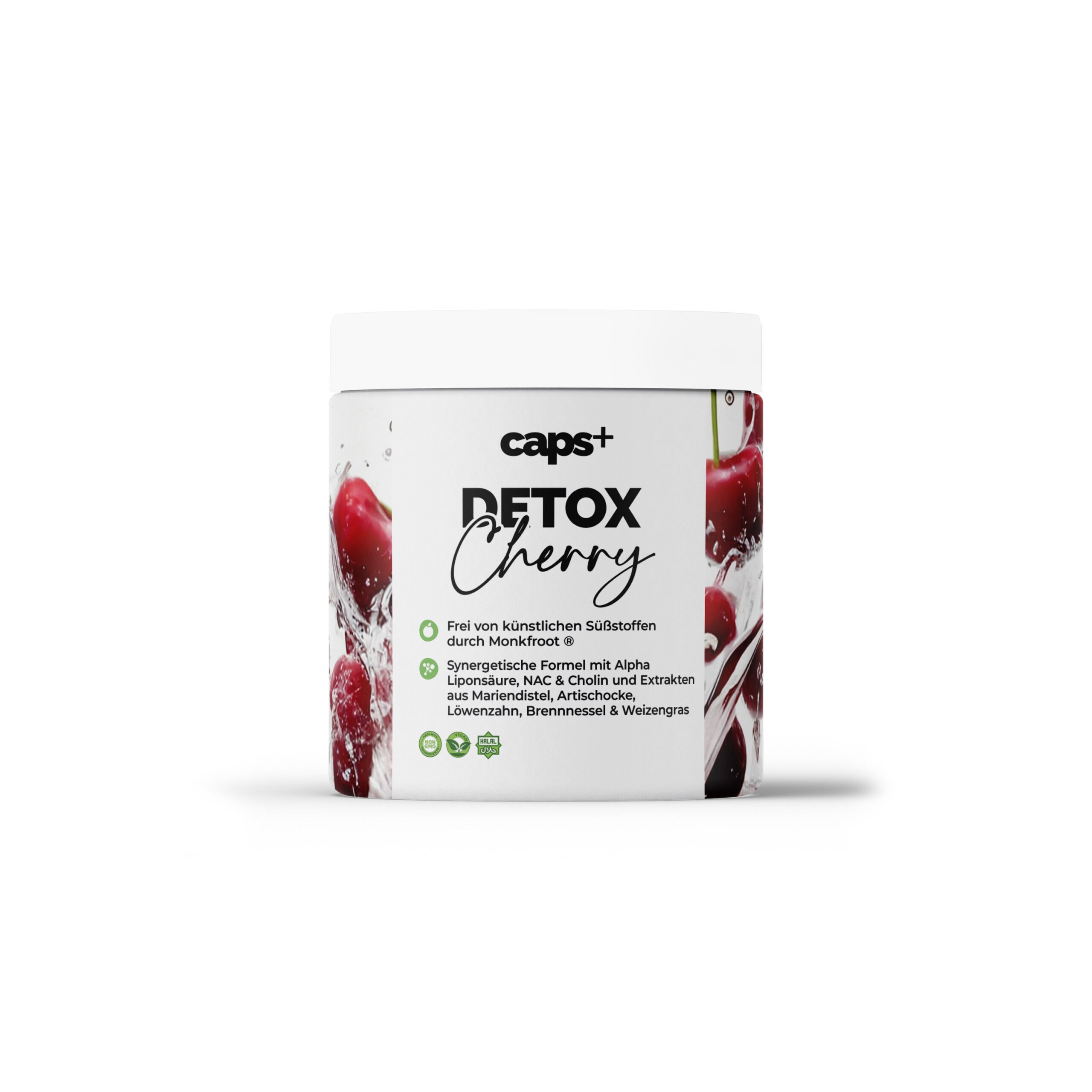 Caps Plus Detox Cherry Front