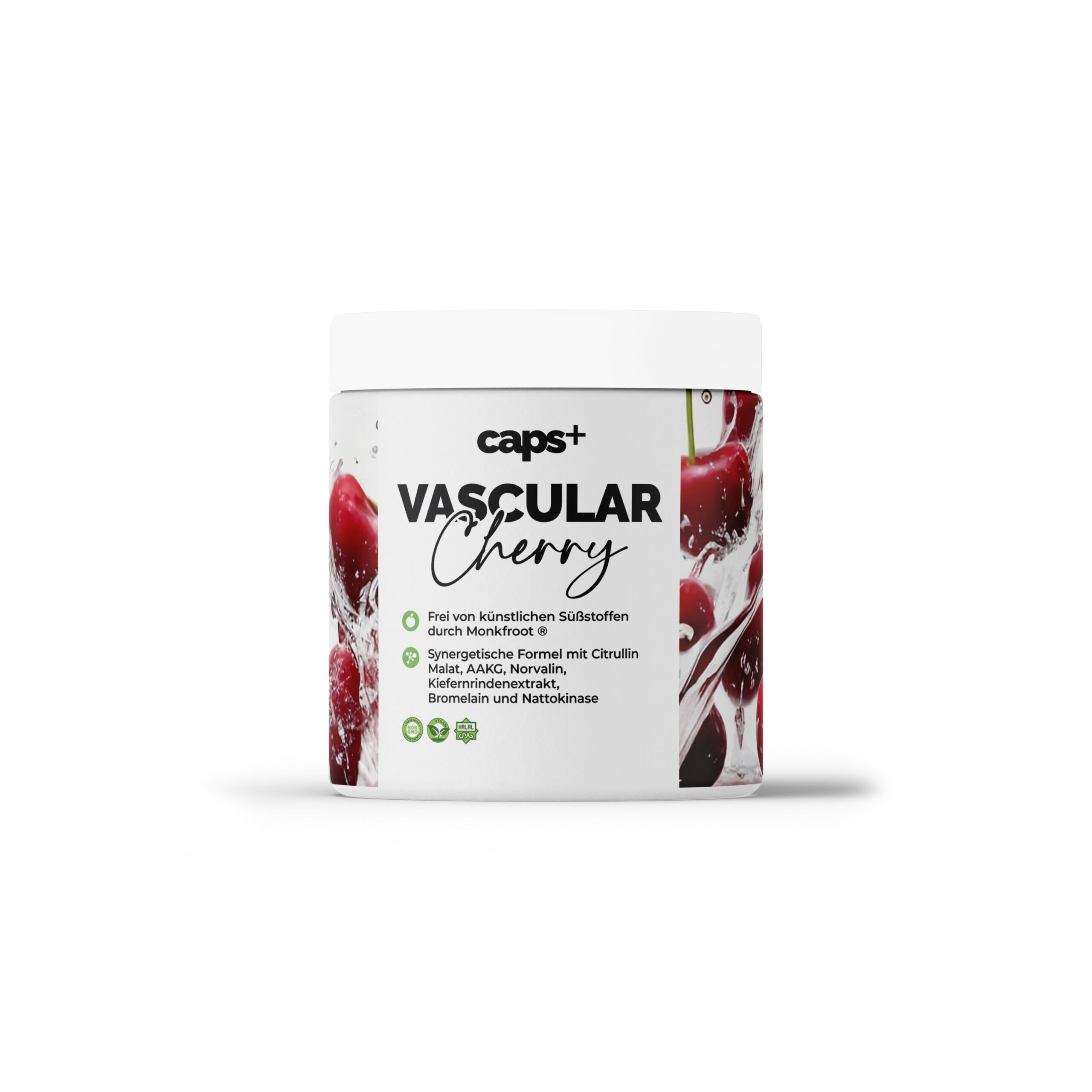 Caps Plus Vascular Cherry